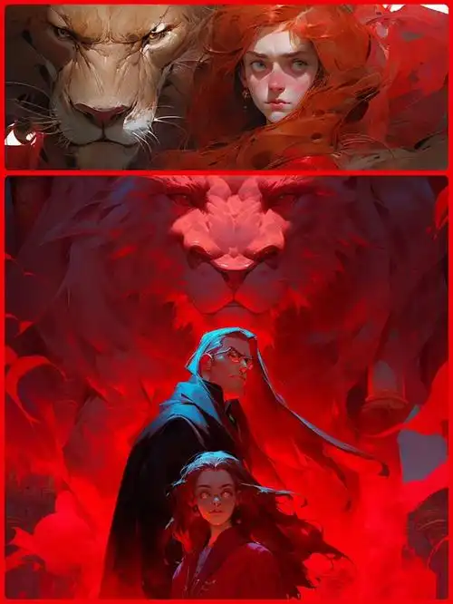 魔戒玄幻小说海报